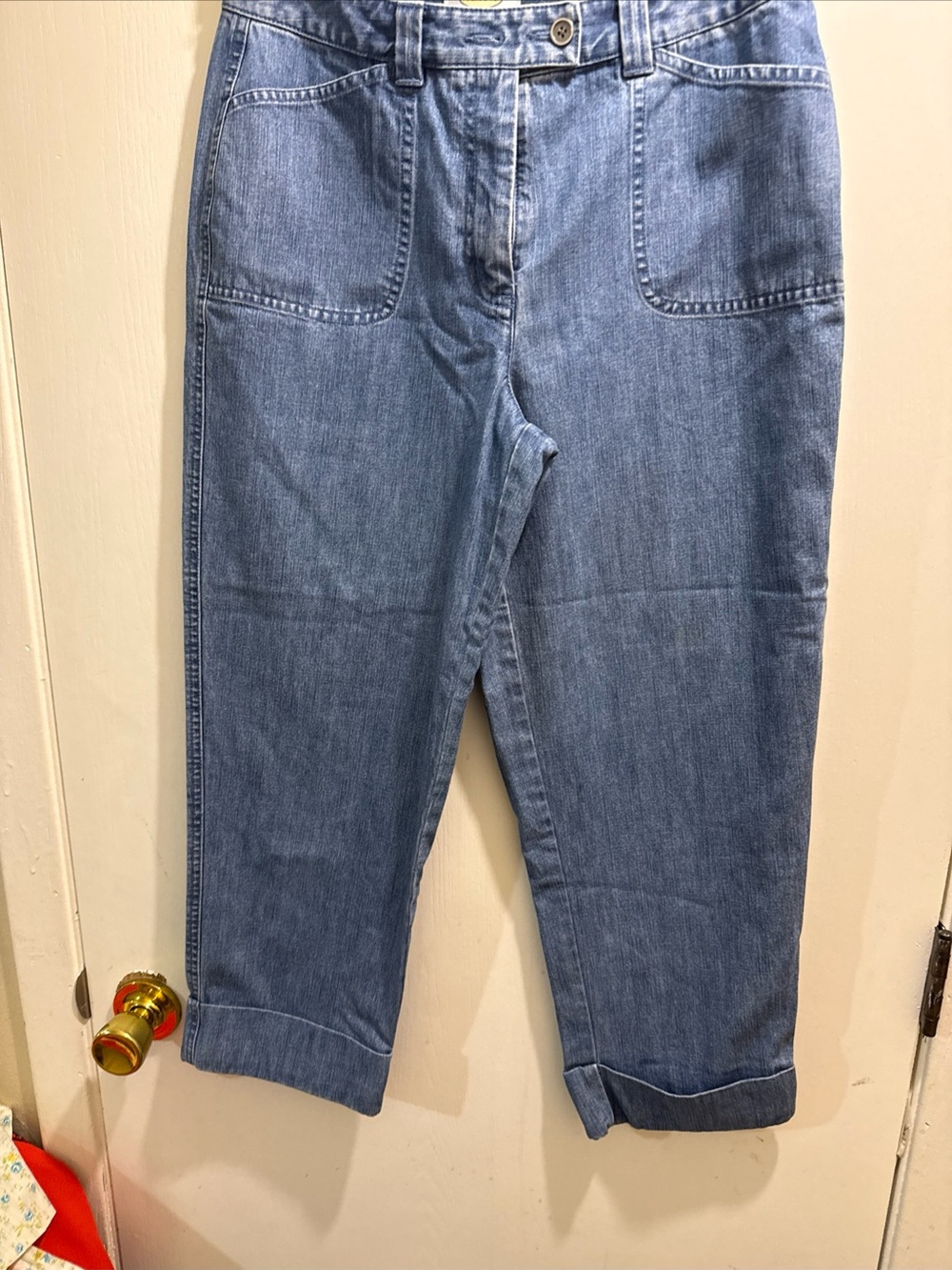 Talbots Light Blue Cropped Denim Jeans